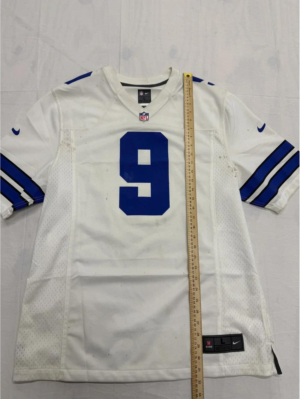Nike NFL Players White Football Jersey Size Large